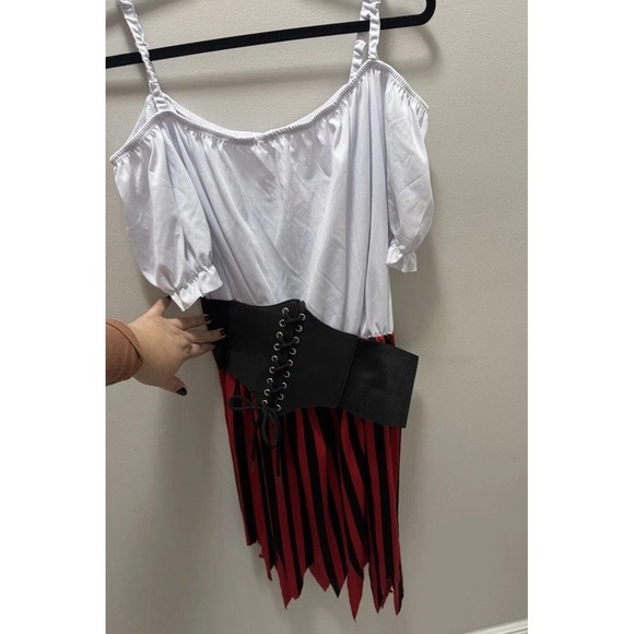 Juniors Plus Pirate Costume Dress Belt‎ Size 2xl Xxl - Picture 1 of 9